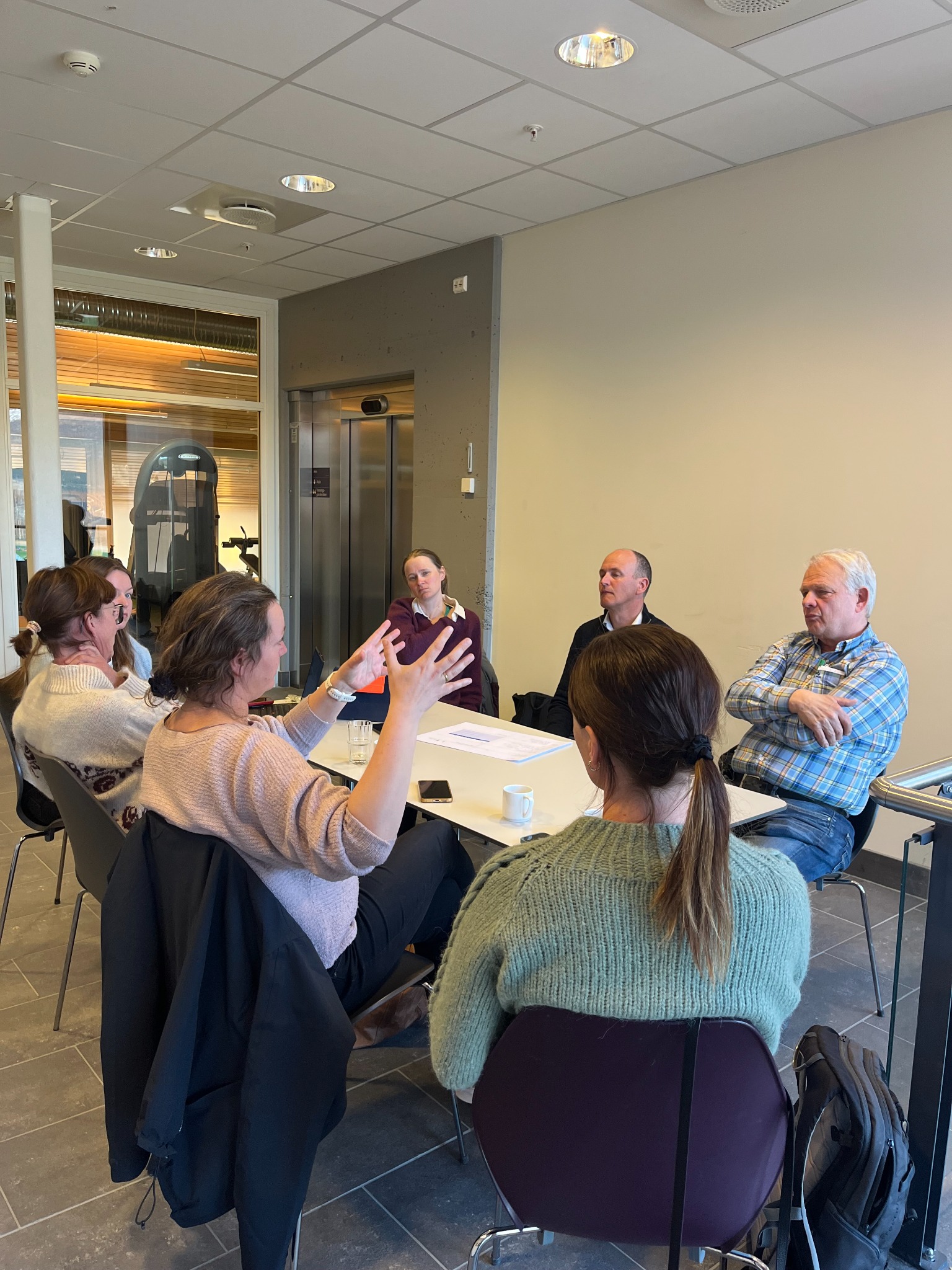 Deltakere i gruppediskusjon